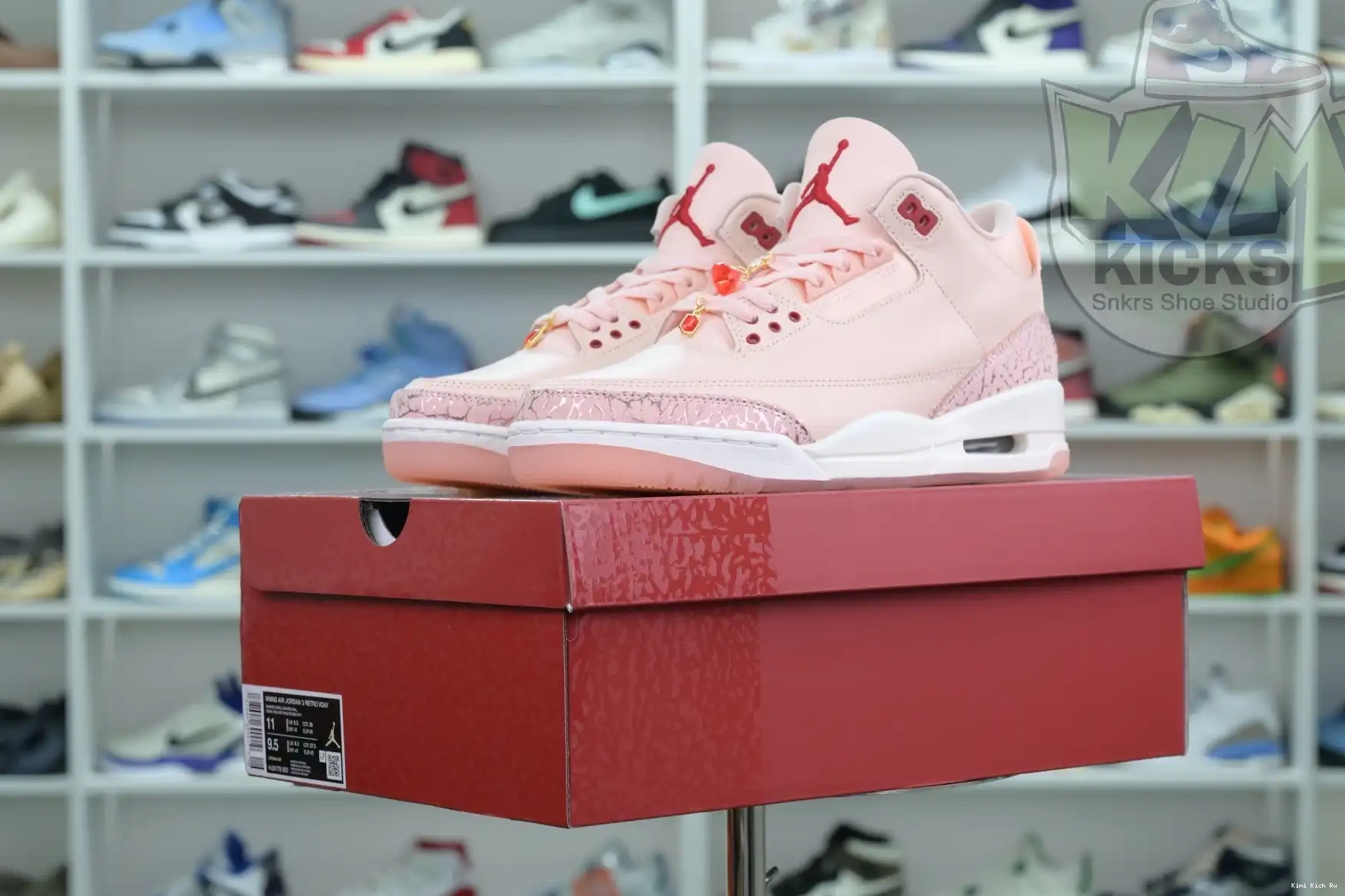 Air Valentine's Jordan Kimikick Jordan 3 Day 0802